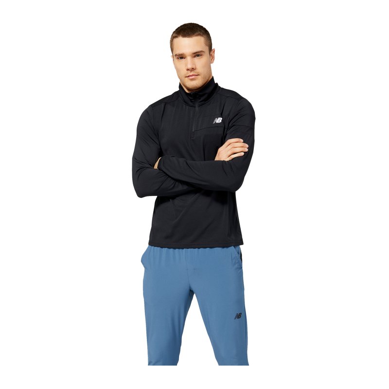 New Balance Accelerate Sweatshirt Running FBK - schwarz