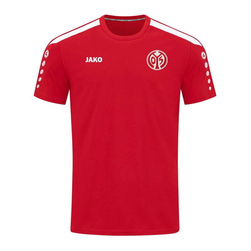 JAKO 1. FSV Mainz 05 Power T-Shirt Rot F100 - rot