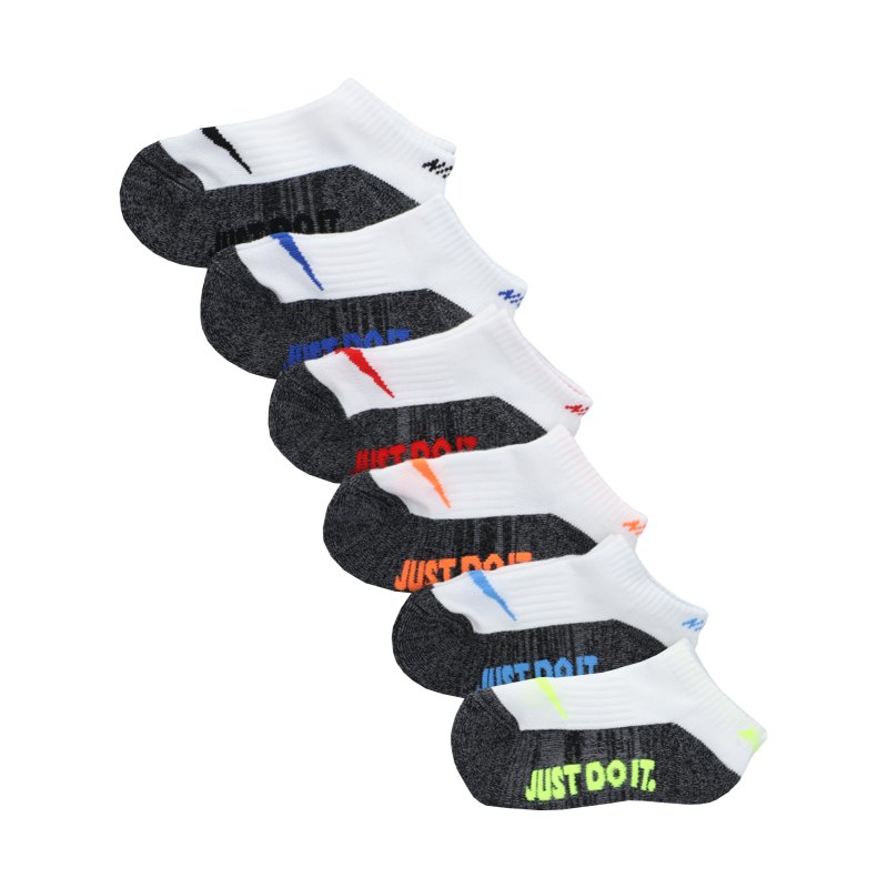 Nike JDI No Show 6er Pack Socken Baby Kids F001 - weiss