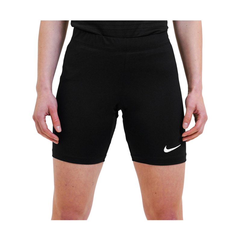 Nike Stock Tight Short Damen Schwarz F010 - schwarz