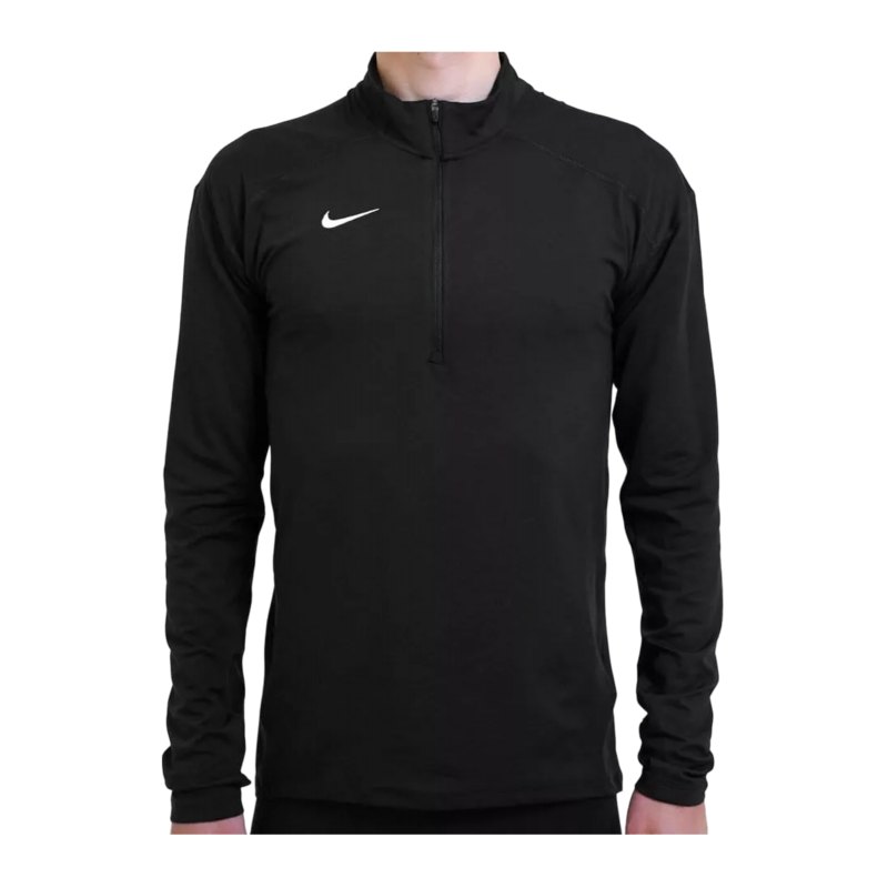 Nike Dry Element HalfZip Sweatshirt Schwarz F010 - schwarz