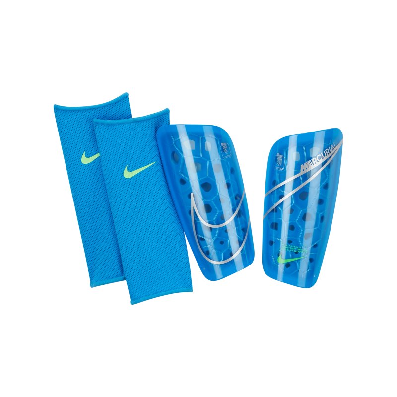 Nike Mercurial Lite Schienbeinschoner Blau F406 - blau