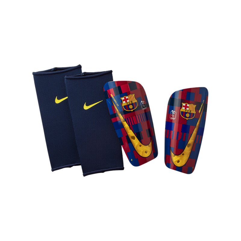 Nike FC Barcelona Mercurial Lite Schienbeinschoner F610 - rot