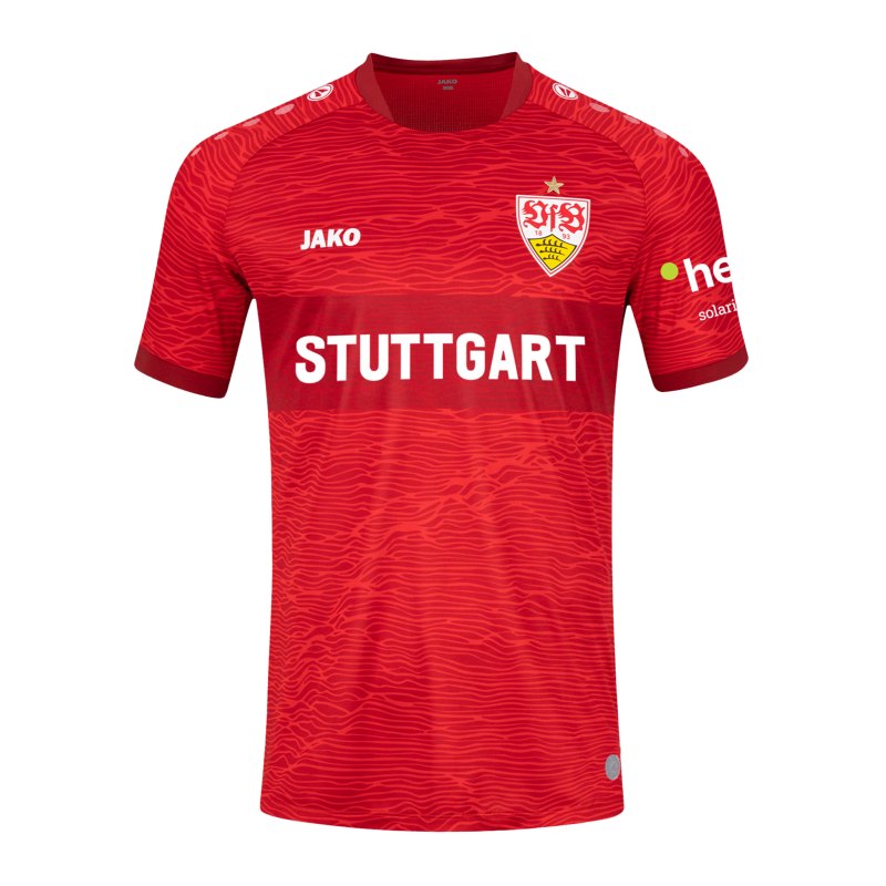 JAKO VfB Stuttgart Trikot Away 2023/2024 Kids Rot F110 - rot