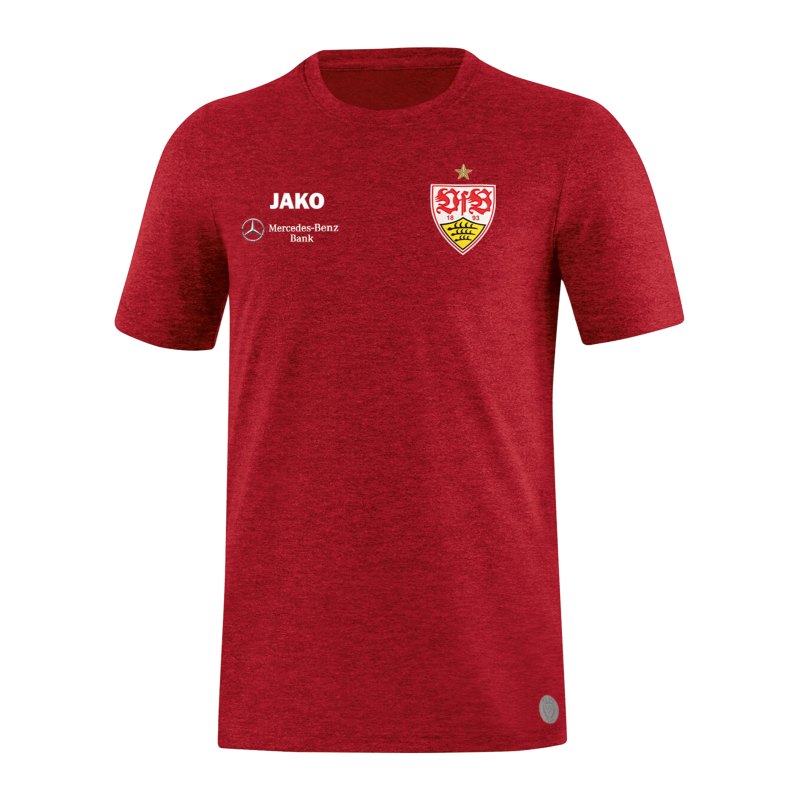JAKO VfB Stuttgart Premium T-Shirt Kids Rot F01 - rot