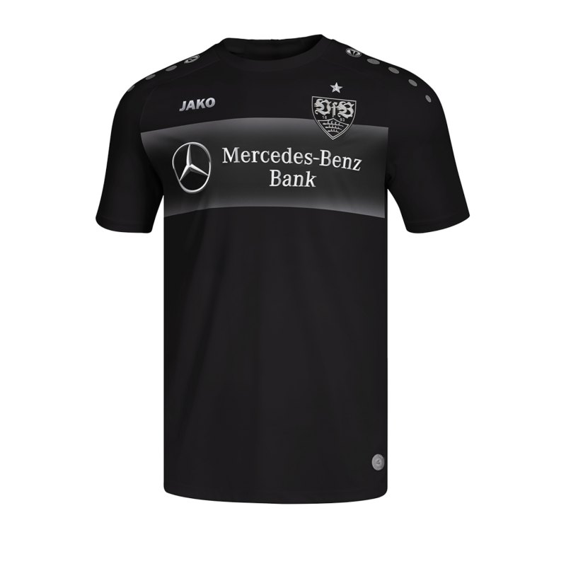 Jako VfB Stuttgart Teamline T-Shirt Schwarz F08 - schwarz