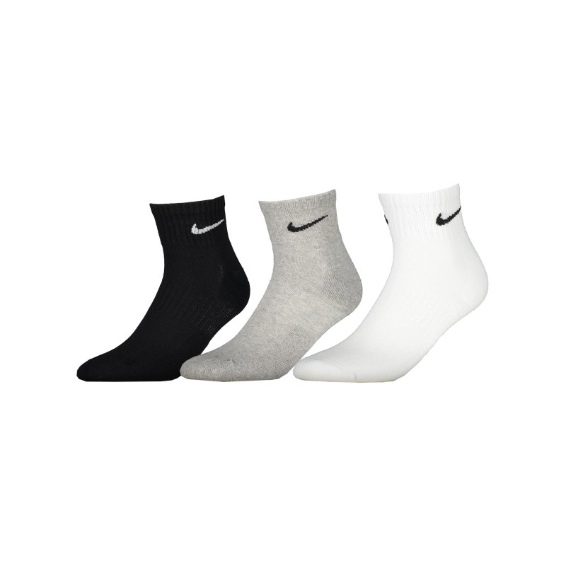 Nike Everyday Cushion Crew 3er Pack Socken F901 - schwarz