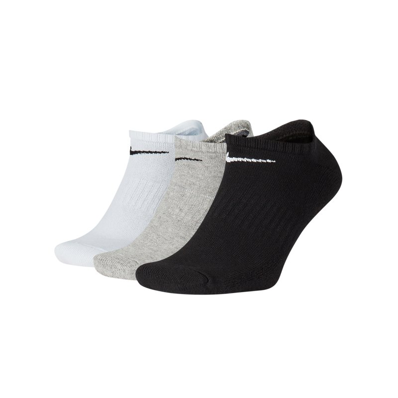 Nike Everyday Cushion No-Show Socken 3er Pack F901 - schwarz