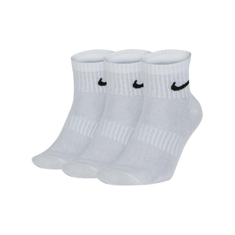 Nike Everyday LW Ankle 3er Pack Socken Weiss F100 - weiss