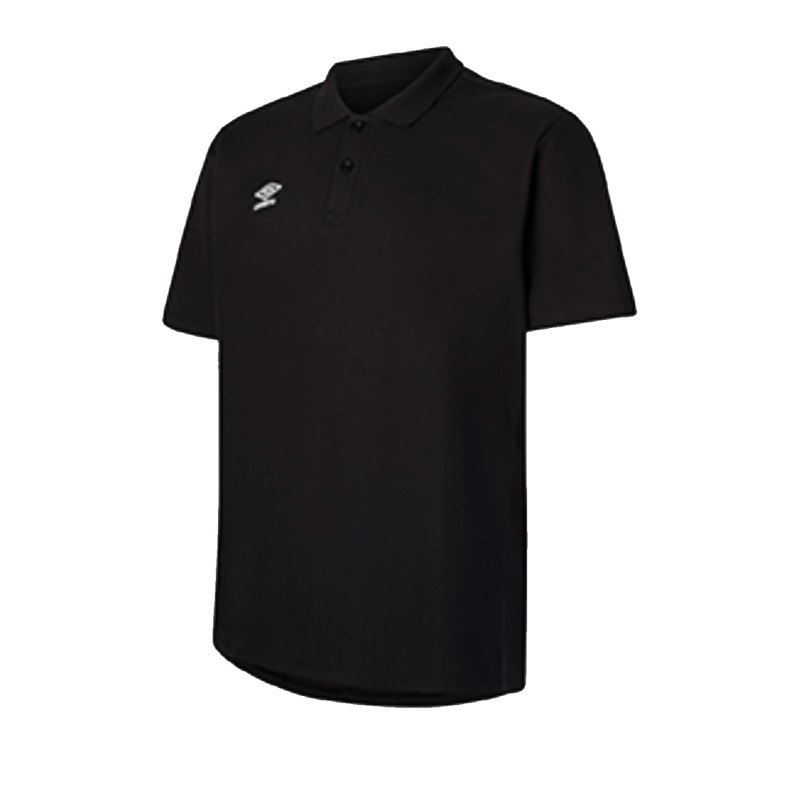 Umbro Club Essential Polo Shirt Schwarz F090 - Schwarz