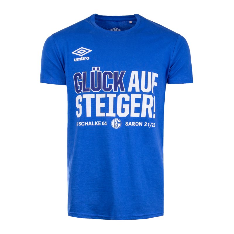 Umbro FC Schalke 04 Aufstiegsshirt 2022 Blau FTMR - blau