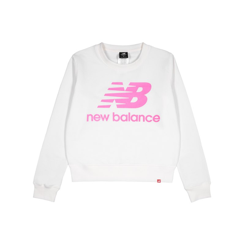 New Balance Essentials Crew Sweatshirt Damen FSST - beige