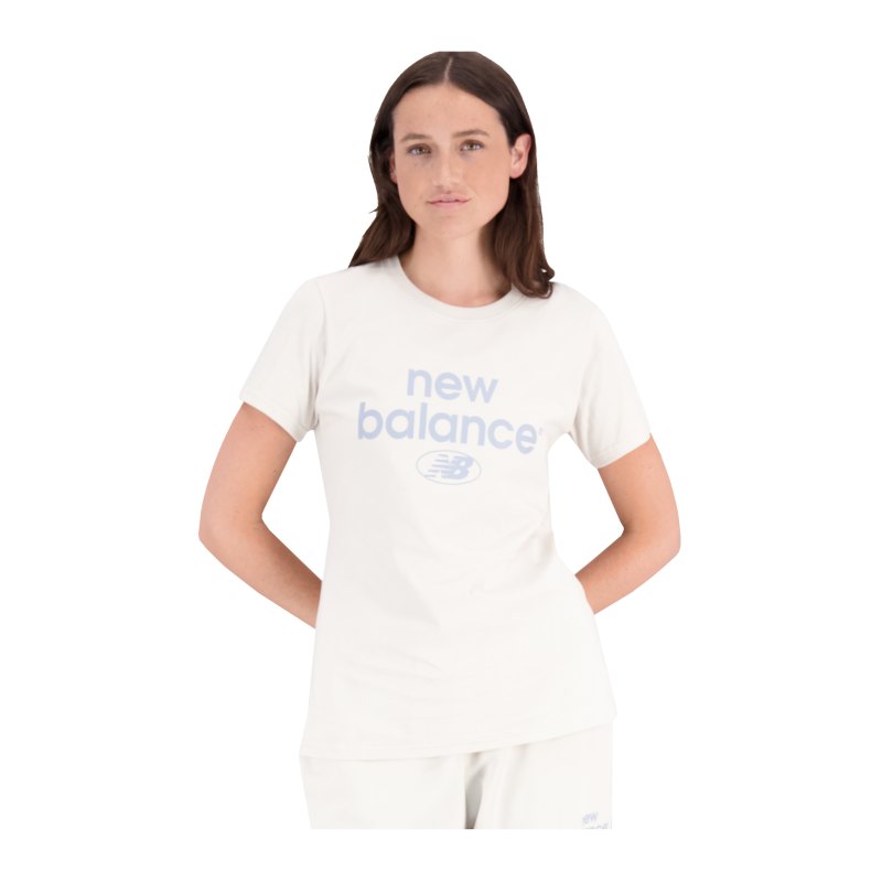New Balance Essentials T-Shirt Damen FMBM - grau