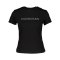Calvin Klein Essentials T-Shirt Damen Schwarz F001 - schwarz
