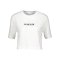 Calvin Klein Open Back Cropped T-Shirt Damen F541 - weiss