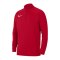Nike Team Training HalfZip Sweatshirt Rot F657 - rot