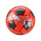 PUMA ONE Strap Trainingsball Rot Silber Weiss F02 - Rot