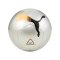 PUMA teamFINAL 21.6 Trainingsball Silber Gelb F17 - silber
