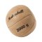 Cawila Leder Medizinball PRO 2,0 Kg Braun - braun