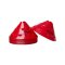 Cawila Markierungshauben MULTI | 10er Set | Durchmesser 30cm, Höhe 15cm | rot - rot