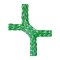 Cawila Tornetz 7,50x2,50m | Tiefe 2,0x2,0m | Maschenweite 12cm | Stärke 4mm | grün - gruen