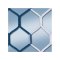 Cawila Tornetz HEXA 5,15x2,05m | Tiefe 0,8x1,5m | Maschenweite 12cm | Stärke 4mm | blau/weiß - blau