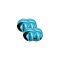 Uhlsport Infinity Team Miniball 4er Set Blau F03 - blau