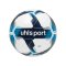 Uhlsport Attack Addglue Trainingsball Weiss Blau F02 - weiss