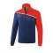 Erima 5-C Jacke mit abnehmbaren Ärmeln Blau Rot - Blau