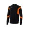 Erima Classic Team Sweatshirt Schwarz Orange - schwarz