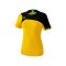 Erima T-Shirt Club 1900 2.0 Damen Gelb Schwarz - gelb