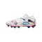 PUMA FUTURE 7 Match FG/AG Volume Up Weiss Blau F01 - weiss