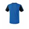 Erima Premium One 2.0 T-Shirt Blau Schwarz - blau