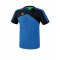 Erima Premium One 2.0 T-Shirt Blau Schwarz - blau