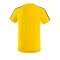 Erima Squad T-Shirt Kids Gelb Schwarz - gelb
