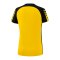 Erima Six Wings T-Shirt Damen Gelb Schwarz - gelb