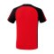 Erima Six Wings T-Shirt Rot Schwarz - rot