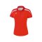 Erima Liga 2.0 Poloshirt Damen Rot Weiss - rot