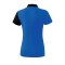 Erima 5-C Poloshirt Damen Blau Schwarz - Blau