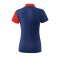 Erima 5-C Poloshirt Damen Blau Rot - Blau