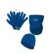 JAKO 3er Winter Set Handschuh + Beanie + Neckwarmer Hellblau - blau