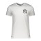 New Era NY Yankees MLB Taping T-Shirt Weiss FWHI - weiss