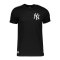 New Era NY Yankees MLB Taping T-Shirt FBLKWHI - schwarz