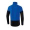 Erima Squad HalfZip Sweatshirt Blau Schwarz - blau