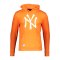 New Era NY Yankees Team Logo Hoody FSORWHI - orange