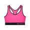 Under Armour Mid Keyhole Sport-BH Damen Pink F695 - pink