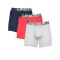 Under Armour Charged Boxerjock Short 3er Pack F600 - rot