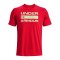 Under Armour Issue Wordmark T-Shirt Training F890 - rot