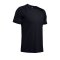Under Armour HG Rush Fitted Shortsleeve F001 - schwarz