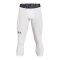 Under Armour HG 3/4 Tight Weiss F100 - weiss
